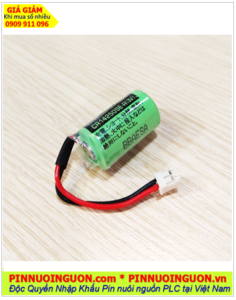 Pin CR14250SE-R _Pin nuôi nguồn Sanyo CR14250SE-R lithium 3.0v 1/2AA Made in Japan